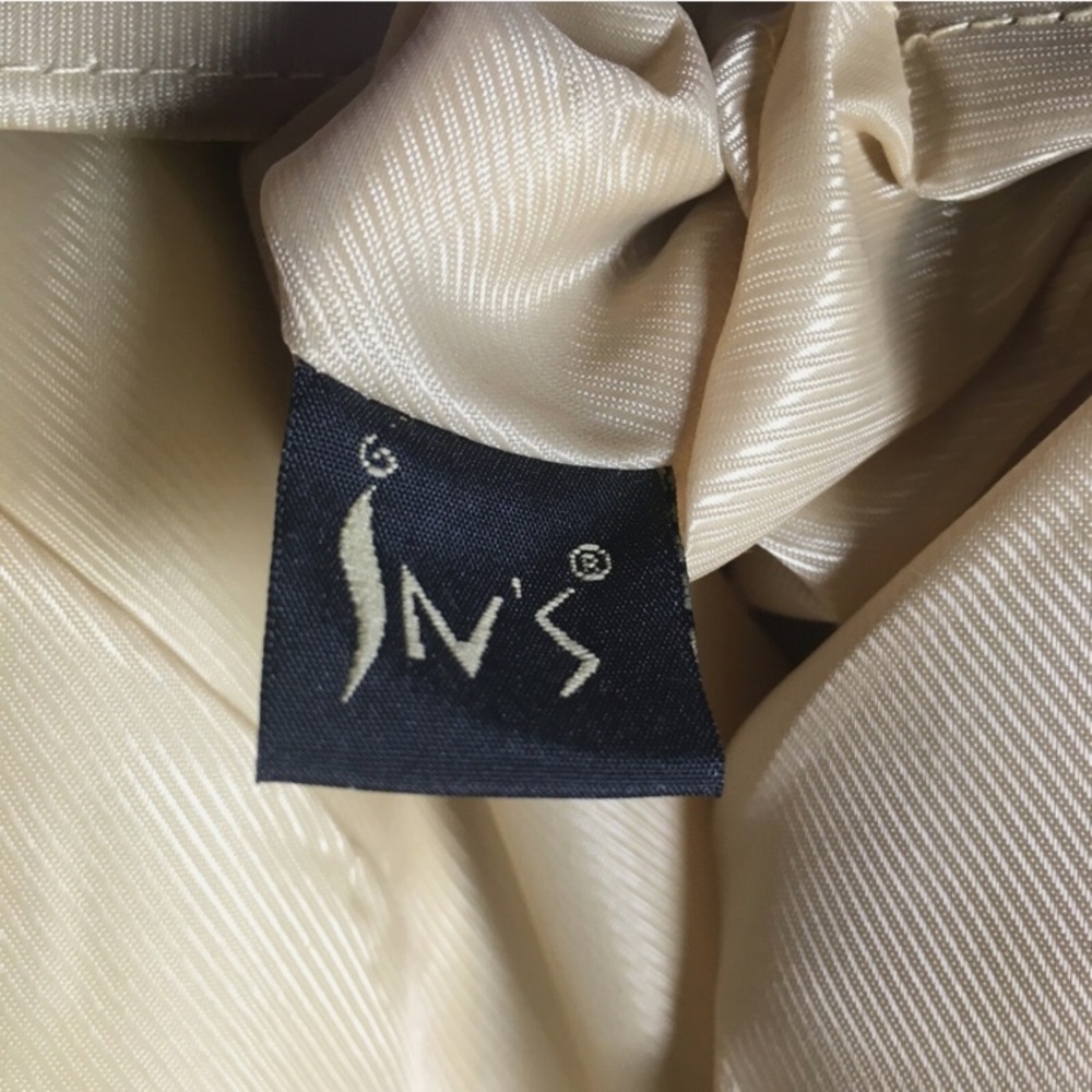 Vintage In’s Beaded Floral Tapestry Handbag Purse ~ Cottagecore/Grannycore - Picture 7 of 8